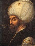 Portrait of Mehmed II by Italian artist Paolo Veronese. Paolo Veronese